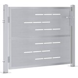  Vrtna vrata 85 x 70 cm Nehrđajući čelik Može se zaključati | shoptok.hr
