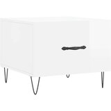 vidaXL Stolići za kavu 2 kom sjajni bijeli 50x50x40 konstruirano drvo | shoptok.hr
