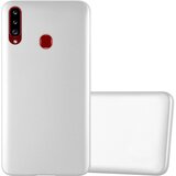Cadorabo Case, združljiv s Samsungom v kovinskem srebru - zaščitni pokrov, narejen iz fleksibilnega silikona TPU, (20589214) Cene