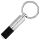 Privezak goveđa koža/metal, , Pure Iconic, HAK410A, 9*1,6*0 cm, crni