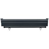 Balkonska bočna tenda 105 x 250 cm siva | shoptok.hr