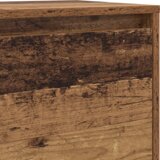 vidaXL Nočna omarica Stari les 45 x 34 x 44.5 cm Konstruiran les | Shoptok.si