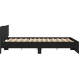  Okvir za krevet s uzglavljem crni 180x200 cm | shoptok.hr