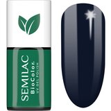 Semilac UV Hybrid BioColor gel lak za nohte z uporabo UV/LED lučke odtenek 725 Dark Berry 7 ml | Shoptok.si