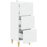  Ormar s ladicama 33 x 34,5 x 90 cm Konstruirano drvo Bijela | shoptok.hr