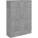 Maison Chic Knjižna omara - Knjižni regal betonsko siva 82,5x30,5x115 cm inženirski les, (21726052) | Shoptok.si