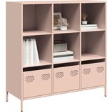 Maison Chic Komoda - Predalnik roza 101,5x39x103,5 cm jeklo, (21715858) | Shoptok.si