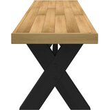  Blagovaonska klupa NOAIN Noge u obliku slova X puno drvo bor | shoptok.hr