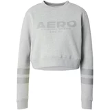 AÉROPOSTALE Sweater majica dimno siva / siva melange