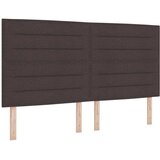  Krevet s opruga kutije Tamno smeđa 200 x 180 cm tkanina | shoptok.hr