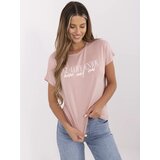 Sublevel T-shirt-D12100M02737A-light pink | Shoptok.si