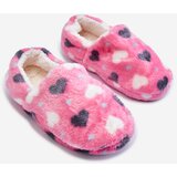 Boto Children's Insulated Slip-On Slippers In The Heart Pink Meyra | ePonuda.com