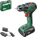 Bosch Home and Garden UniversalDrill 18V-60 06039D7001 akumulatorski vijačnik\, akumulatorski vrtalni vijačnik 18 V 2.0 Ah Li-Ion vklj. akumulator\, vklj. polnilnik, (21522795)