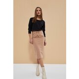 Marisse Sweatshirt Knit Skirt Z-Sc-3617 Toffee | ePonuda.com