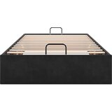  Otomanski okvir kreveta bez madraca crni 100x200 cm baršunasti | Eponuda.ba
