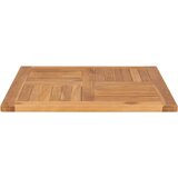 Stolna ploča od masivne tikovine 70 x 70 x 2,5 cm | shoptok.hr