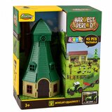 Farm set with tractor, windmill, stable, trailer and animal figures, 45 pieces. | Shoptok.si