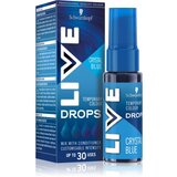 Schwarzkopf LIVE Drops sjenilo u boji - perivo nijansa Crystal Blue 30 ml | shoptok.hr