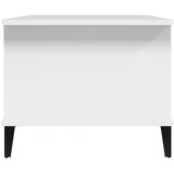  Stolić za kavu bijeli 90 x 50 x 40 cm od konstruiranog drva | Eponuda.com