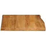 Stolna ploča 60x60x3,8 cm od masivnog drva manga sa živim rubom | shoptok.hr