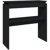  Konzolni stol crni 80 x 30 x 80 cm od konstruiranog drva | shoptok.hr