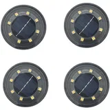 86 Type Solar Ground Lights 4 Pack White, (22107965)