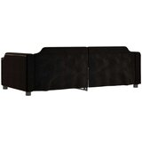 vidaXL Dnevni krevet na razvlačenje crni 90 x 190 cm od tkanine | shoptok.hr