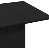  Kava Stol Crni hrast 55,5 x 55,5 x 40 cm Konstruirano drvo | shoptok.hr