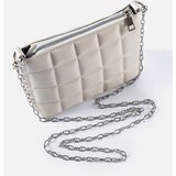 Gemre White quilted handbag with chain Laas | Shoptok.si