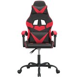  Gaming stol črna in rdeča umetno usnje, (21378146) | Shoptok.si