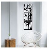 Wallity zidna dekoracija Tuyunju, 36x110cm, Crna | Eponuda.com