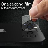 Lito Zaščitno steklo za kamero za iPhone 12 Pro - črno/prozorno | Shoptok.si