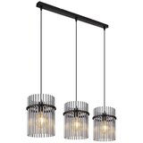 Globo 15698-3H - visilica na sajli gorley 3xE27/60W/230V, crni | Eponuda.com