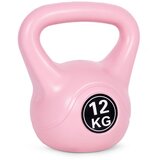 Kettlebell 12 kg za vježbanje, bučica, lopta s utezima, fitness opterećenje, roza, moderno | shoptok.hr