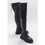 LuviShoes Chip Women's Black Anklet Boots Cene