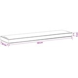  Jastučići za klupe - 2 dijela VUGHT 2 pcs 100% poliester Bijela | shoptok.hr