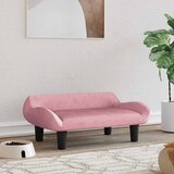 Krevet za pse ružičasti 70 x 40 x 24 cm baršunasti | Eponuda.ba