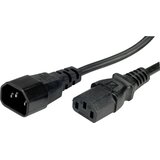 Roline Monitor Power Cable, IEC320 C14 - C13, black, 1.0m | Eponuda.com