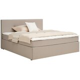P & B POSTELJA Z VZMETNICO 160 cm x 200 cm , tekstil peščene barve | Shoptok.si