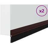 vidaXL Samolepljiva tesnila za vrata 2 pcs Rjava 100 cm | Shoptok.si