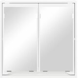  Kupaonski ormar s ogledalom s policom Bijelo 60 x 20 x 60 cm | shoptok.hr