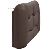  Jastuk za uzglavlje Hvar smeđi 120 cm od umjetne kože | Eponuda.com