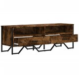 TV ormarić boja dimljenog hrasta 122x34x41 cm konstruirano drvo | shoptok.hr