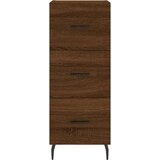  Komoda boja smeđeg hrasta 34 5 x 34 x 90 cm konstruirano drvo | shoptok.hr