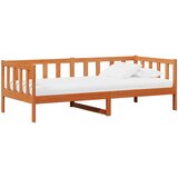  Dnevni krevet s madracem Vosak smeđa i bijela 90 x 200 cm | shoptok.hr