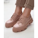 Resti Pink lacquered women's half shoes Delgor- Footwear Cijene
