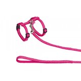Nobby set povodac i am za mačke Tufne - Pink | ePonuda.com
