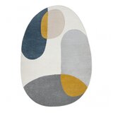 RugsX Preproga FUSION 5706 bela / svetlo siva / zlato Shape - Geometrična, moderna, abstraktna, nepravilno 160x220 cm, (5000175978) | Shoptok.si