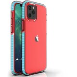 IZMAEL.eu Futrola Spring clear TPU za Apple iPhone 12 Pro - Tirkizna | shoptok.hr