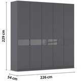 Premium Living Omara S Klasičnimi Vrati Versity, Siva | Shoptok.si
